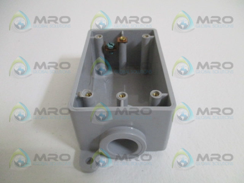 SCEPTER FS15/10 ELECTRICAL BOX 3/4" UNMP