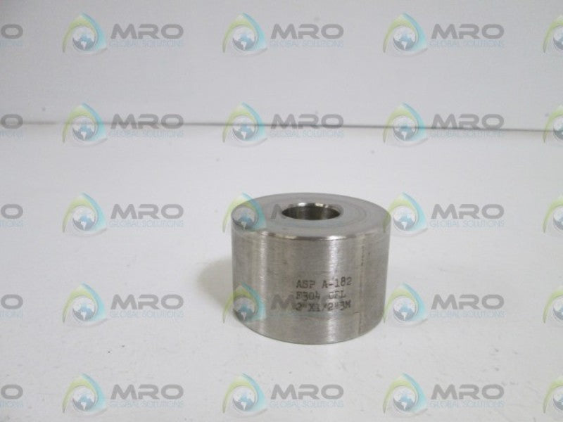 ASP USA A-182 F304 CFL 2"X1/2" 3M COUPLING   NSNP