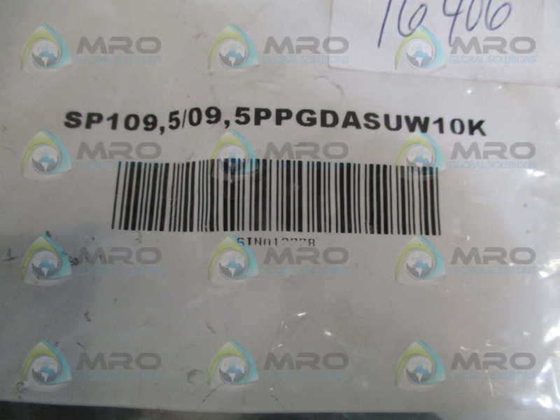 STAUFF SP109,5/09,5PPGDASUW10K WELD PLATE NSMP