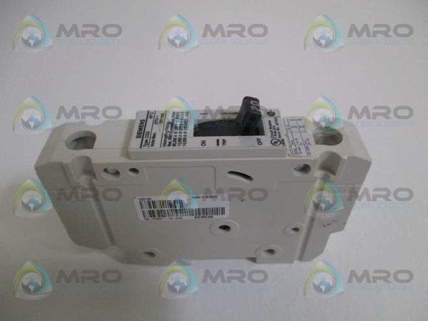 SIEMENS CQD120 CIRCUIT BREAKER 20A UNMP