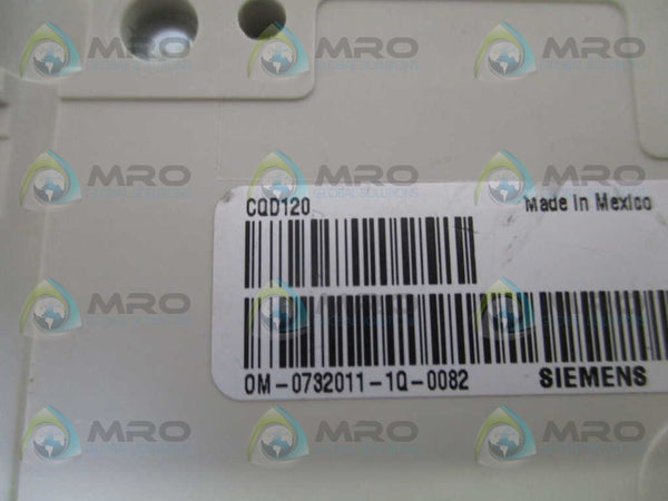SIEMENS CQD120 CIRCUIT BREAKER 20A UNMP