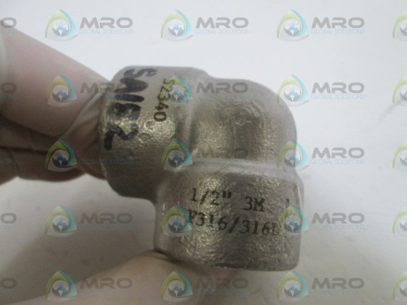 ELBOW 1/2" 3M F316/316L  NSNP