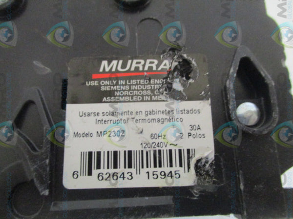 MURRAY MP230Z CIRCUIT BREAKER 30A (AS PICTURED) NSNP