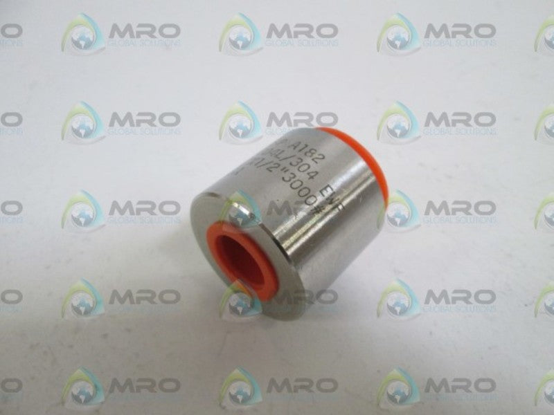 USA COUPLING ASP A182 F304L/304 EWF 1"X1/2" 3000# NSNP