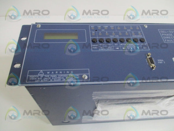 SEL SEL-321 321114256HNB3X4 PHASE & GROUND DISTANCE RELAY UNMP