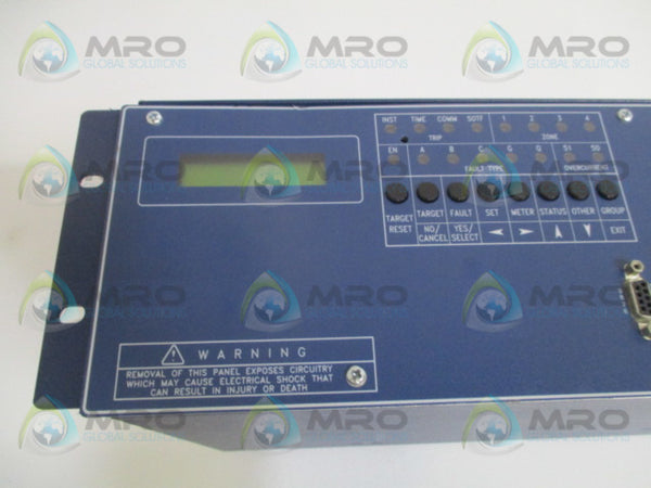 SEL SEL-321 321114256HNB3X4 PHASE & GROUND DISTANCE RELAY (REPAIRED) UNMP