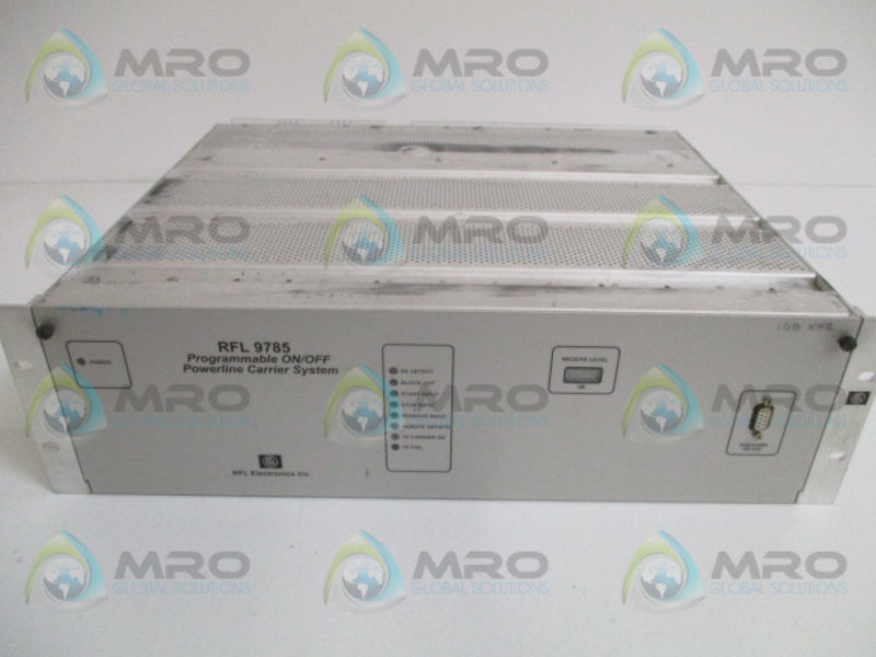 RFL 978512222100A PROGRAMMABLE ON/OFF POWERLINE CARRIER SYSTEM UNMP