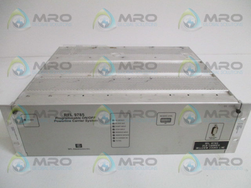 RFL SP978512222100A PROGRAMMABLE ON/OFF POWERLINE CARRIER SYSTEM UNMP