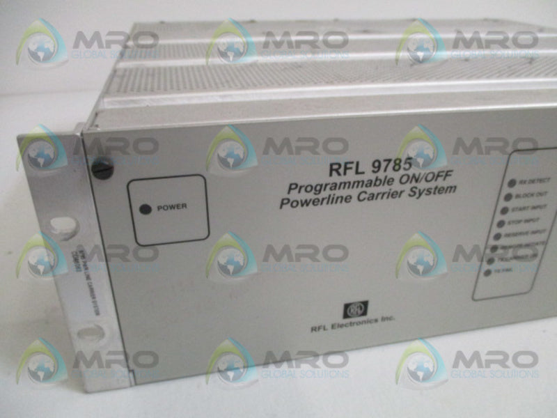 RFL SP978512222100A PROGRAMMABLE ON/OFF POWERLINE CARRIER SYSTEM UNMP