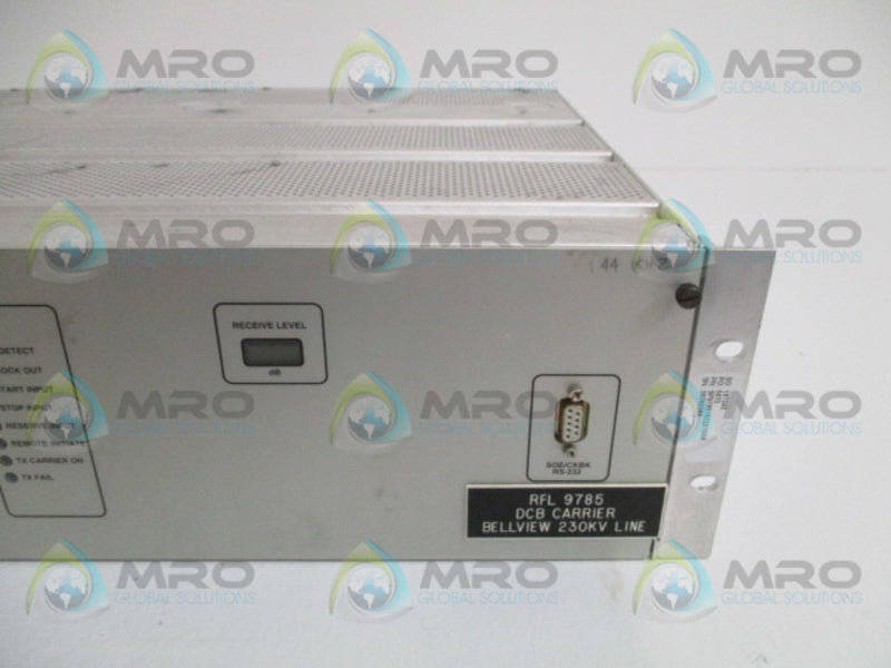 RFL SP978512222100A PROGRAMMABLE ON/OFF POWERLINE CARRIER SYSTEM UNMP