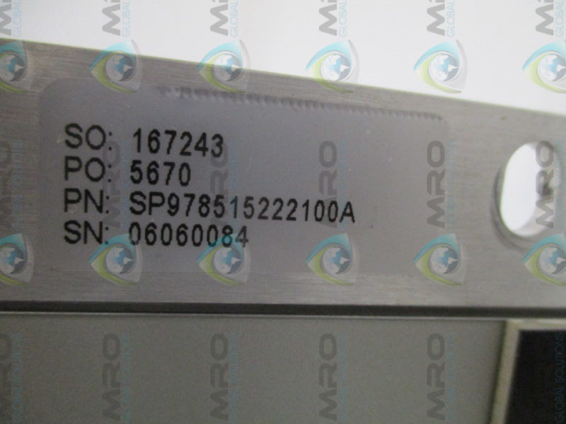 RFL SP978512222100A PROGRAMMABLE ON/OFF POWERLINE CARRIER SYSTEM UNMP