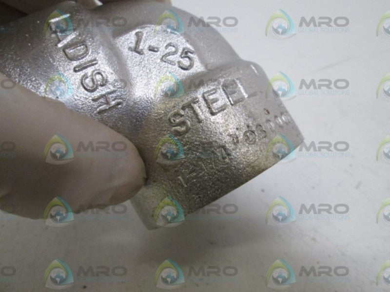 LADISH ELBOW 1-1/4" 3000# WOG A182F304HRH NSNP