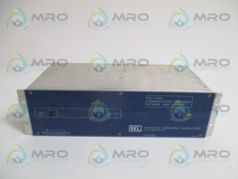 SEL SEL-2030 20300X40XXXXX COMMUNICATIONS PROCESSOR MODULE UNMP