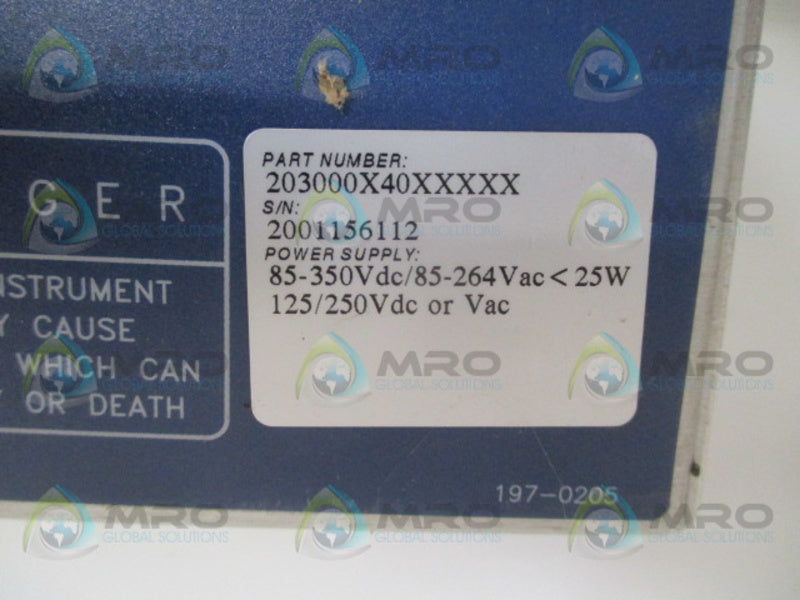 SEL SEL-2030 20300X40XXXXX COMMUNICATIONS PROCESSOR MODULE UNMP