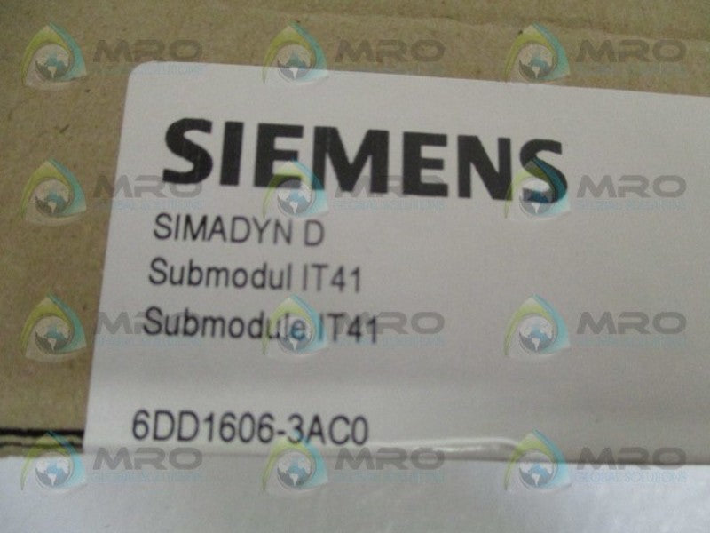 SIEMENS SIMADYN D 6DD1606-3AC0 IT41  NSFS