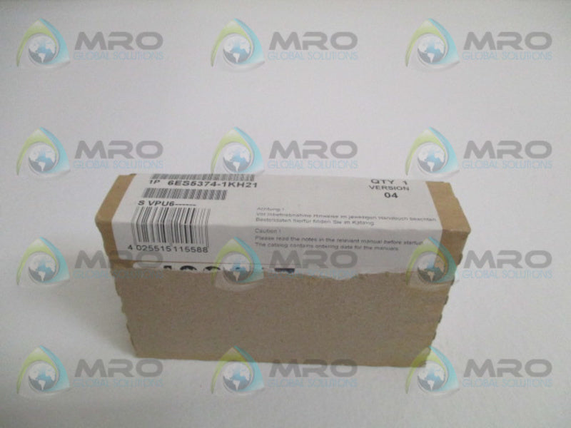 SIEMENS SIMATIC S5 6ES5374-1KH21 MEMORY CARD 256KB NSFS