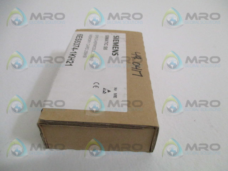 SIEMENS SIMATIC S5 6ES5374-1KH21 MEMORY CARD 256KB NSFS