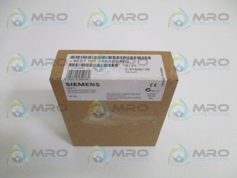 SIEMENS 6ES7153-2AA02-0XB0 NSFS