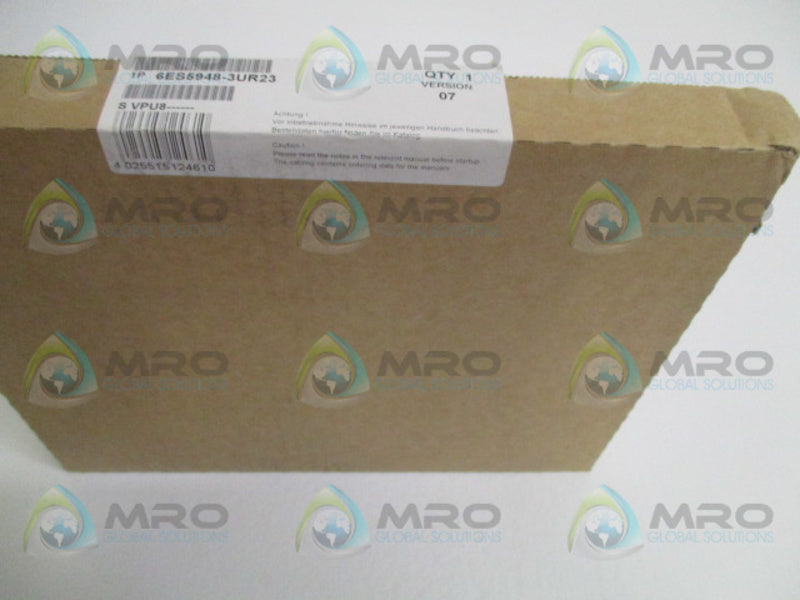 SIEMENS SIMATIC S5 6ES5948-3UR23 NSFS