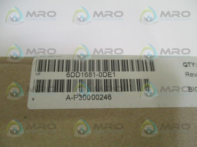 SIEMENS 6DD1681-0DE1 SA30 INTERFACE MODULE NSFS