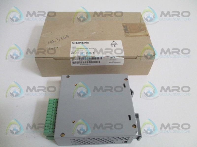 SIEMENS 6DD1681-0DD1 SB30 INTERFACE MODULE NSMP