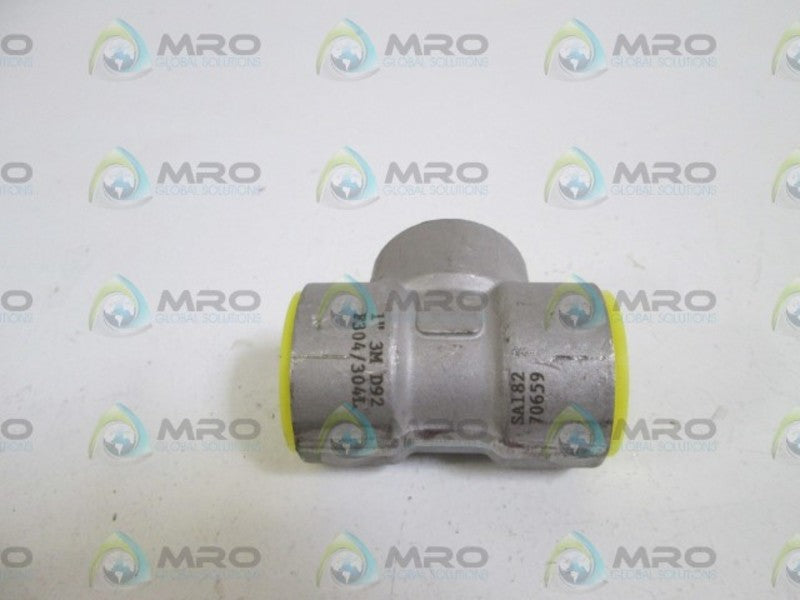 USA FITTING 1" 3M D92 F304/304L NSNP