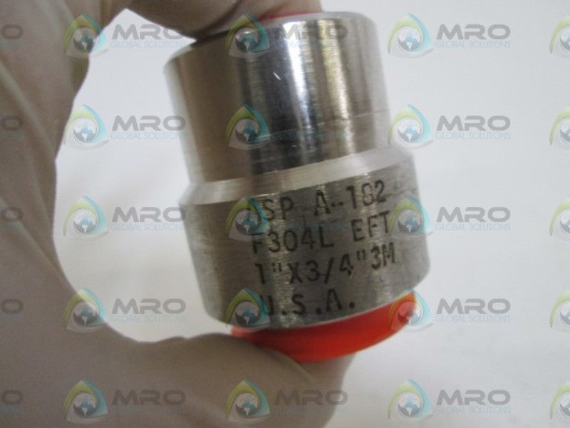 USA COUPLING ASP A182 F304L EFT 1"X3/4" 3M NSNP