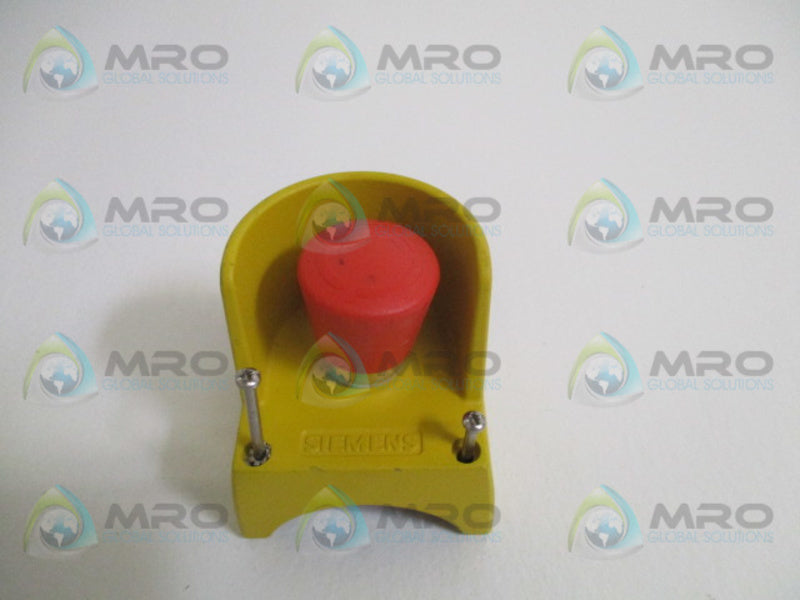 SIEMENS 3SB3801-2DJ3 MUSHROOM HEAD UNMP