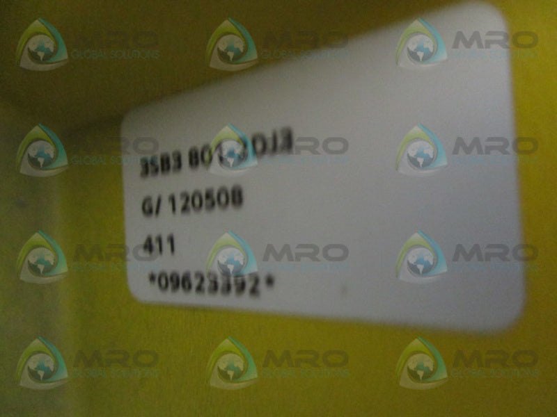 SIEMENS 3SB3801-2DJ3 MUSHROOM HEAD UNMP