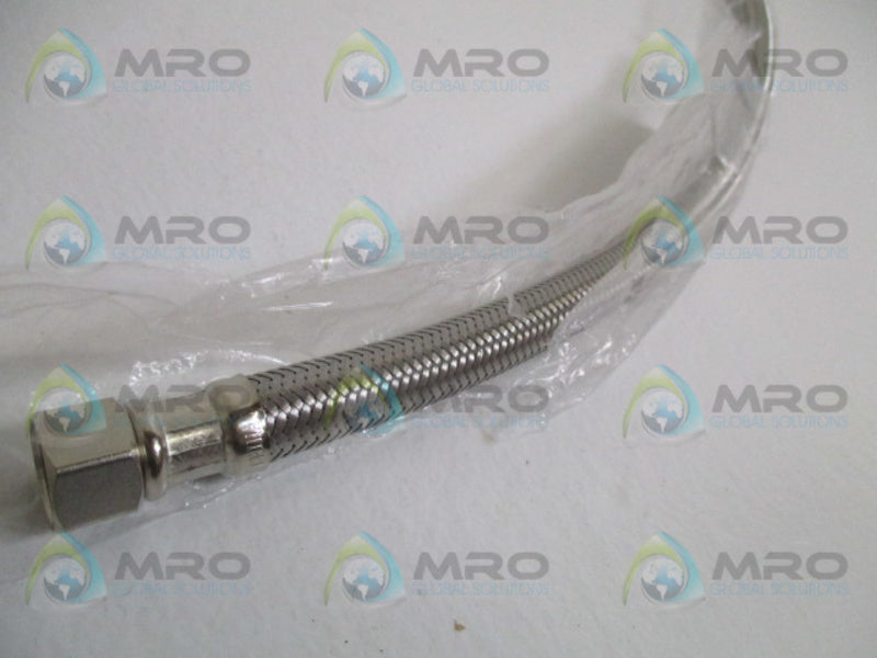 GRAINGER 11K761 BRAIDED WATER CONNECTOR FOR FAUCET 20" NSNP