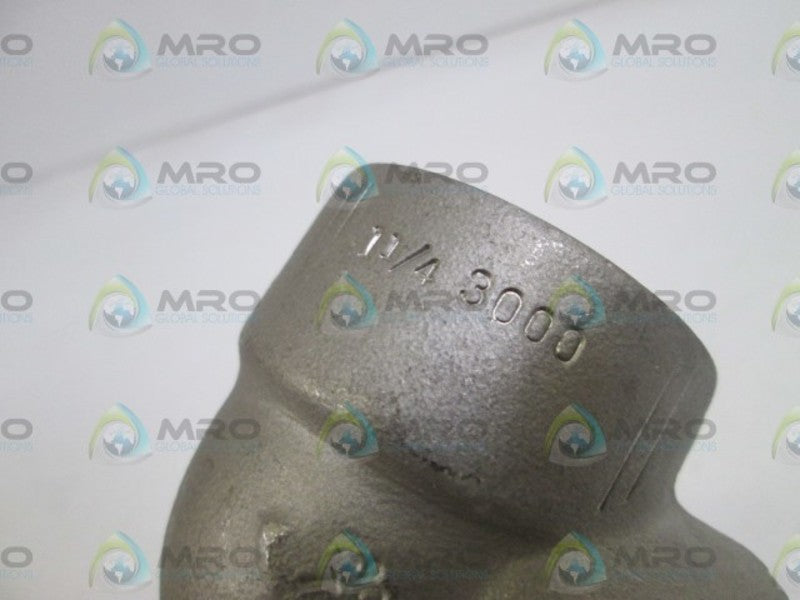 GAMCO ELBOW 1-1/4" 3000 WOG B16 A182F NSNP