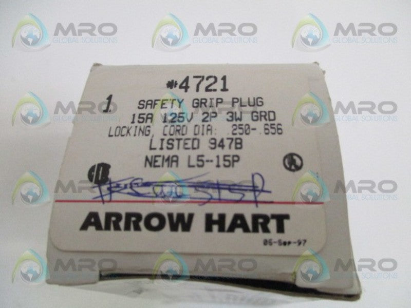 ARROW HART 4721 SAFETY GRIP PLUG  NSMP