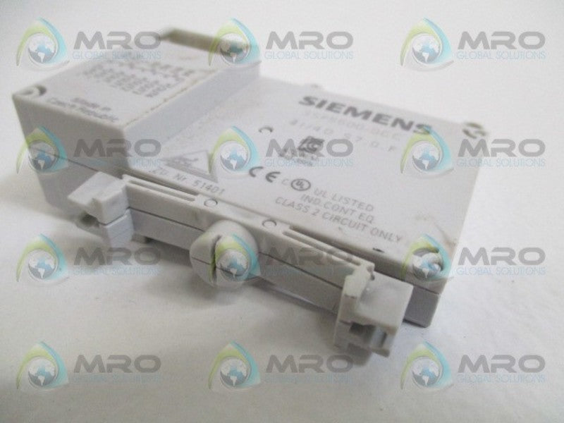 SIEMENS 3SF5500-0CC COMPONENT MODULE UNMP