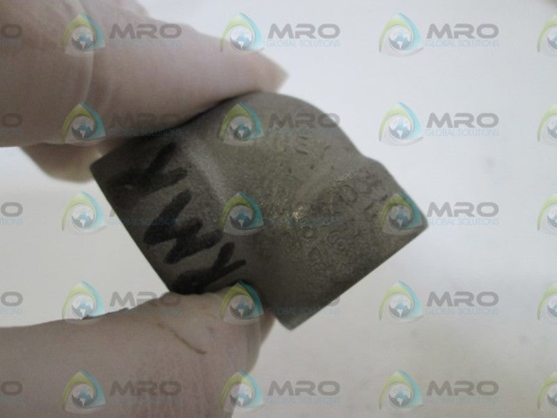 LOT OF 4 BONNEY ELBOW 3/8" 3000# WOG A182F304E124 NSNP