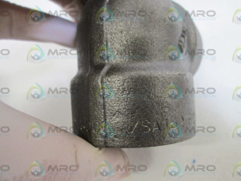 LOT OF 2 ELBOW 1" 3000WOG A/SA182F22CL3RACS NSNP