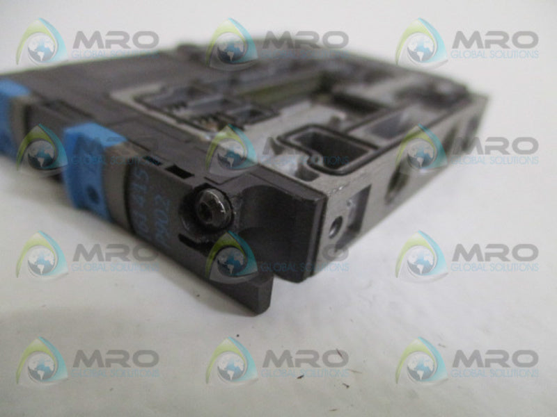 FESTO CPV10-M1H-5JS-M7 161415 SOLENOID VALVE (AS PICTURED)  UNMP