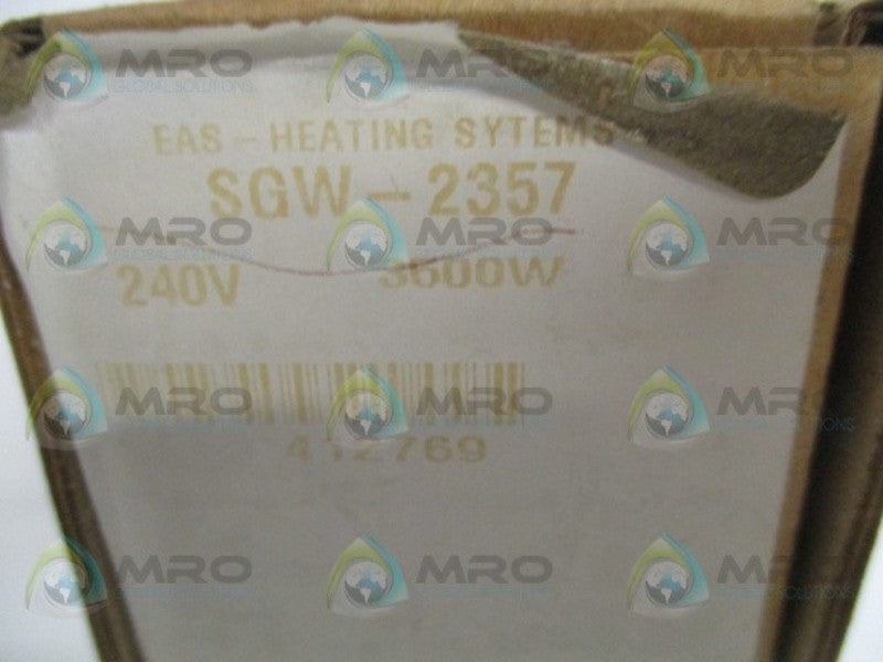 EAS HEATING SYSTEMS SGW-2357 WATER HEATING ELEMENT 240V 3500W  NSMP