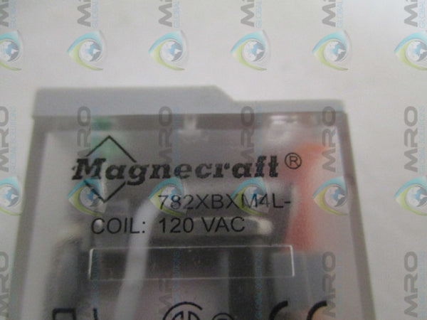 MAGNECRAFT 782XBXM4L-120 RELAY 120VAC UNMP