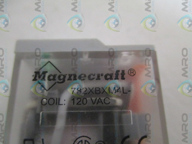 MAGNECRAFT 782XBXM4L-120 RELAY 120VAC UNMP