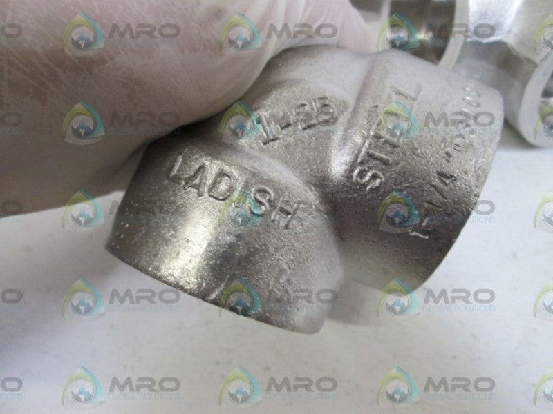 LOT OF 4 LADISH ELBOW 1-1/4" 3000WOG A182F304HRH NSNP