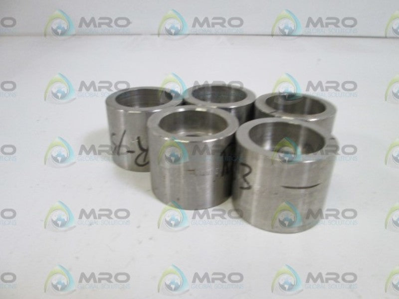 LOT OF 5 BONNEY COUPLING 1-1/4" 3000# WOG S80 A182F304AT80 NSNP