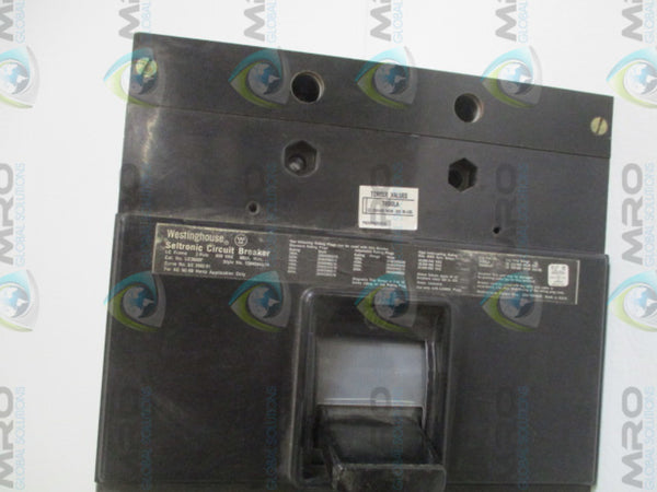 WESTINGHOUSE LC3600 CIRCUIT BREAKER 600A NSNP