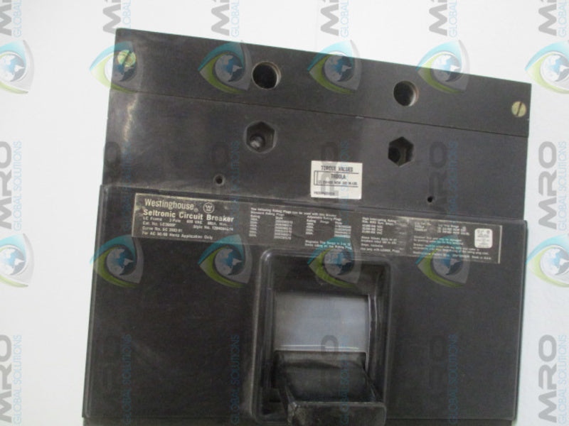 WESTINGHOUSE LC3600 CIRCUIT BREAKER 600A NSNP