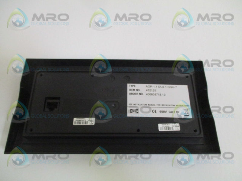 DEIF AOP-1.1DU2.1DGU-7 KEYPAD TERMINAL MODULE  UNMP