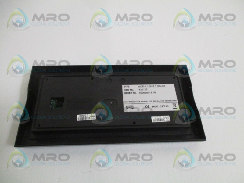 DEIF AOP-1.1DU2.1DGU-8 KEYPAD TERMINAL MODULE  UNMP