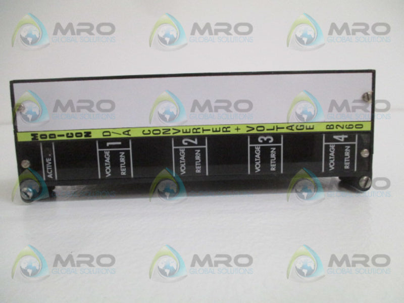 MODICON B260 D/A CONVERTER MODULE UNMP