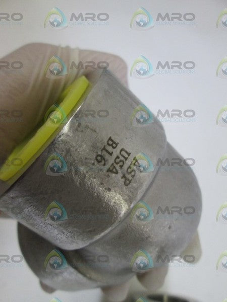 LOT OF 2 USA ELBOW 1"  6M H32 F304/304L NSNP