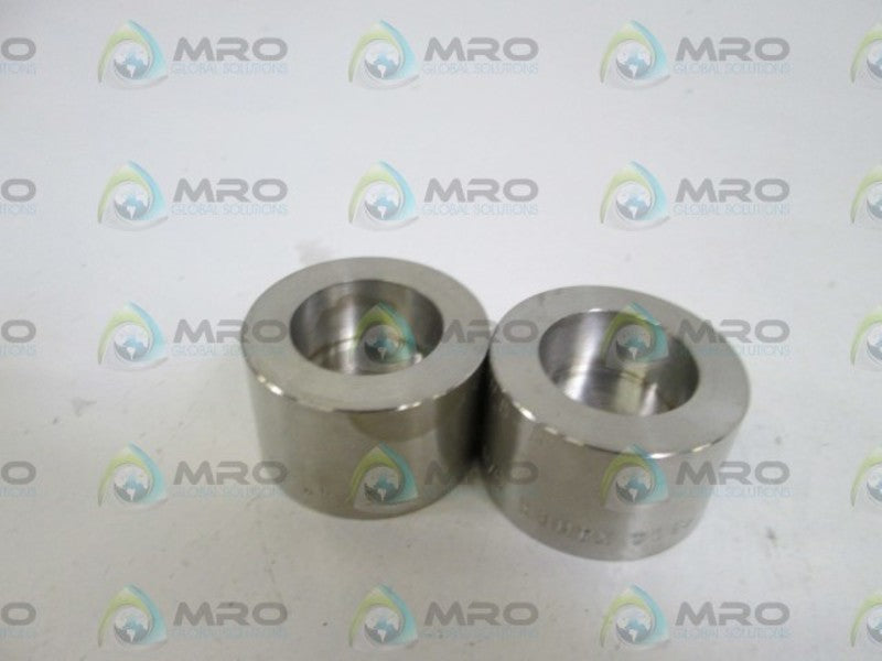 LOT OF 2 COUPLING 3/4" 6000 WOG SA182F304X4HBH NSNP