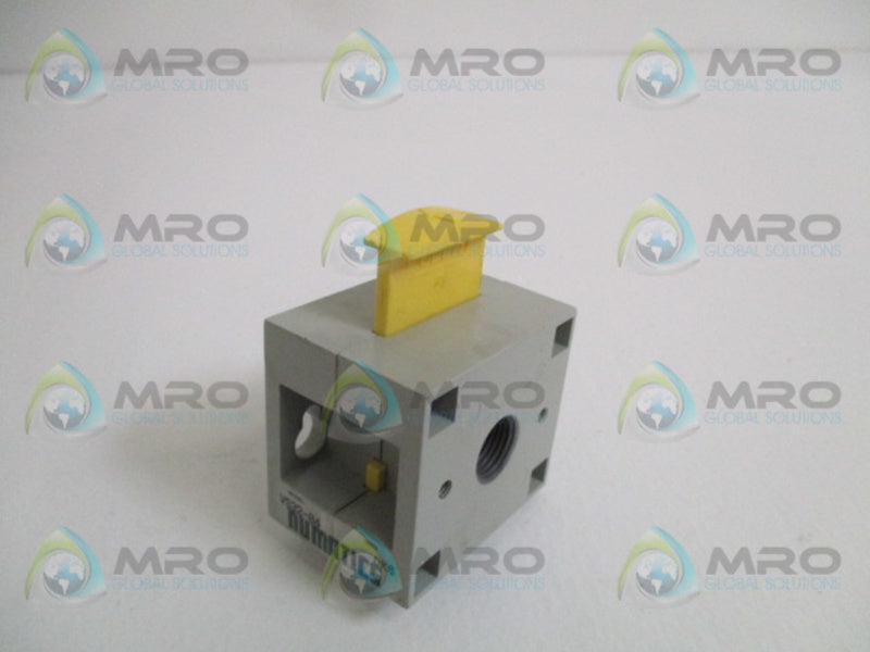 NUMATICS VS32-04 PNEUMATIC SHUT OFF LOCK OUT VALVE UNMP