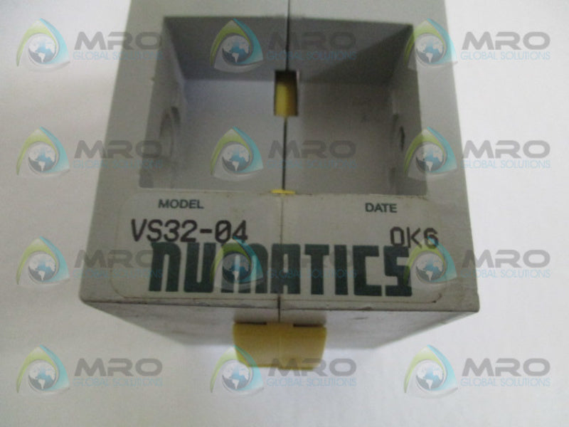 NUMATICS VS32-04 PNEUMATIC SHUT OFF LOCK OUT VALVE UNMP
